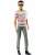 Кукла Кен в полосатой футболке