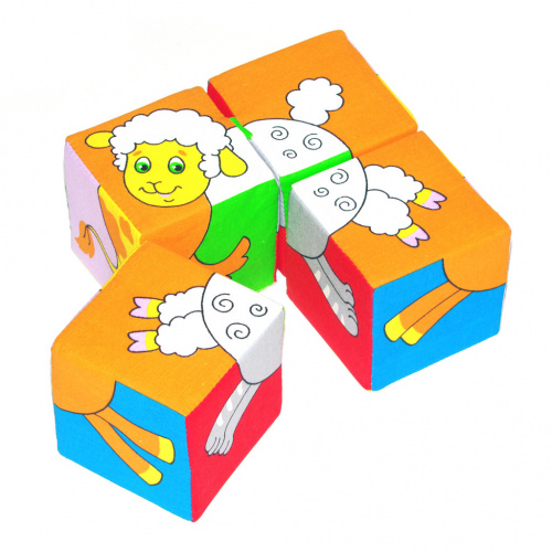 Кубики «Собери картинку» (Животные - 2)