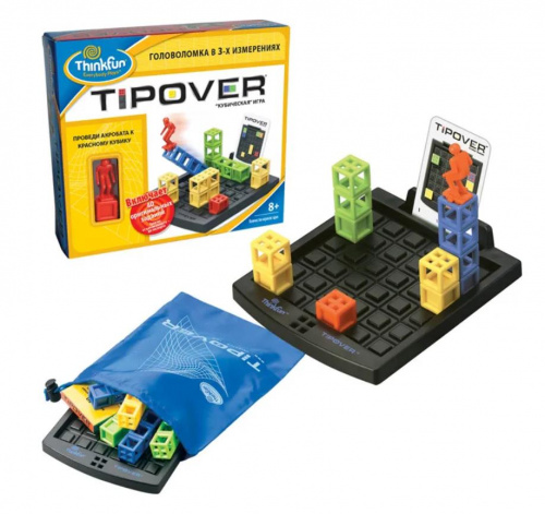 Кубическая головоломка Tipover