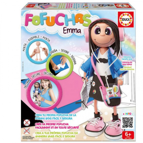 Набор для творчества Fofuchas «Создай свою куклу. Эмма»
