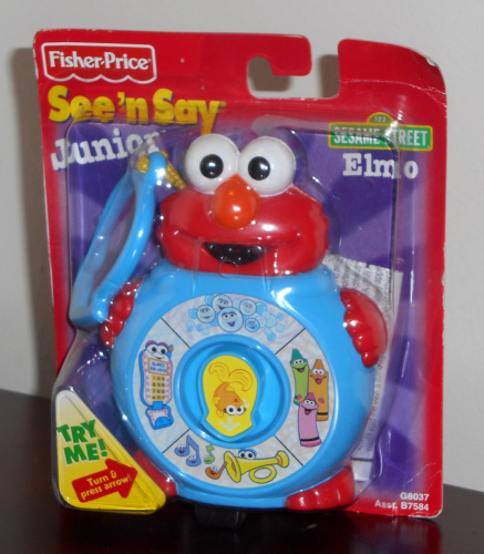 Fisher Price Holiday See 'n Say Elmo