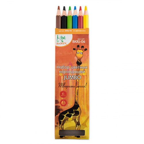 Набор цветных карандашей JUMBO