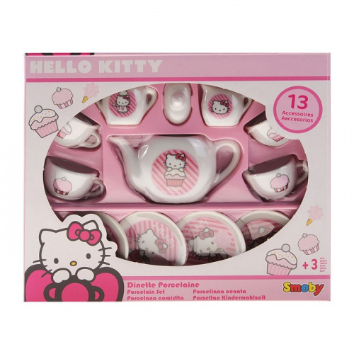 Набор посудки керамической Hello Kitty