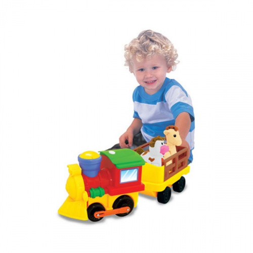 Развивающая игрушка «Поезд с животными»