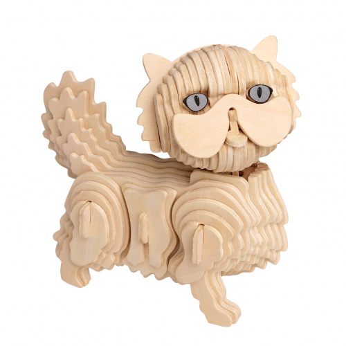 Сборная деревянная модель «Кот Баюн»