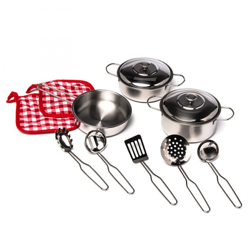 Игровой набор посуды «Супер кулинар», 12 предметов