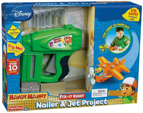 Fisher-Price Handy Manny Nailer and Fix - It Jet
