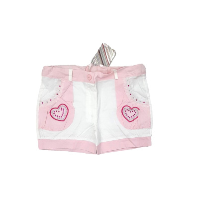 Комплект одежды Mia: шорты-фонарики и топ с сердцем из пайеток